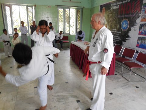 Karate India allenamento